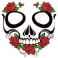 Skull And Roses