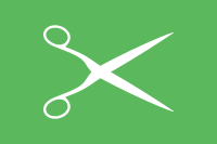 scissors flag