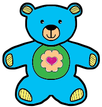 Blue Teddy Bear