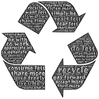 Recycling Typography