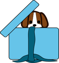 Beagle in a box