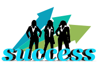 Three Businesswomen Success