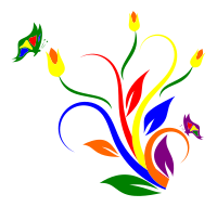 Flowers And Butterflies