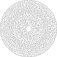 Circular Maze