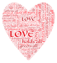 Heart Love Typography