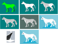 Wolf (step by step)