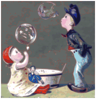 Blowing Bubbles - Daily Sketch 32
