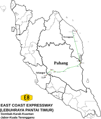 East Coast Expressway, Malaysia