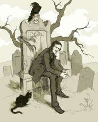 Edgar Allan Poe Illustration