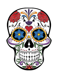 Floral Skull