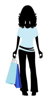 Fashion Shopping Woman