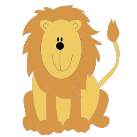 Cartoon Lion