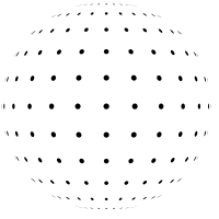 Low Density Dots Sphere