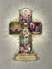 Religious Easter Cross