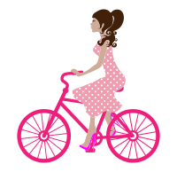 Girl On Bike