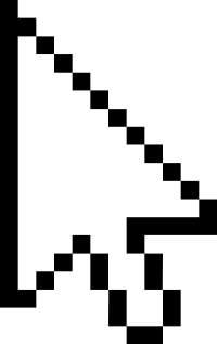 White Pixel Mouse Cursor Arow (Fixed)