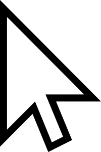 White Mouse Cursor Arrow