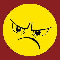 Angry Smiley Face