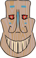 Wooden Tiki