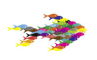 Colorful Fish Fractal