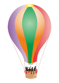 Colorful Detailed Hot Air Balloon