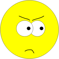 Yellow Face - Angry