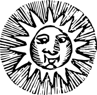 Sun (black)