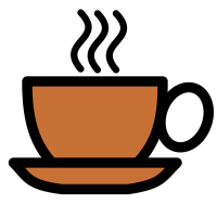 Coffee cup icon