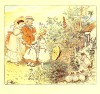 Vintage Childrens Book A Frog He Would A Wooing Go