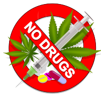 No Drugs: Weed, Speed or Pills!