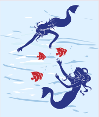 Mermaid In Trouble