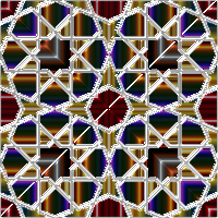 Islamic Geometric Tile 9