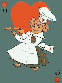 Queen Of Hearts Mother Goose