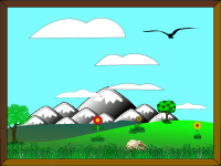 Inkscape Landscape #3 textless