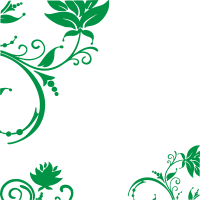Floral Swirls Decoration