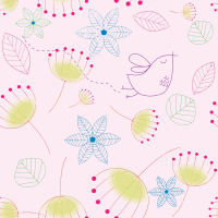Floral Garden Seamless Pattern