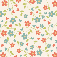 Colorful Floral Pattern Background 7