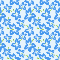 Hibiscus Flowers Seamless Background