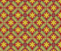 Abstract Floral Pattern Background