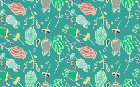 Vintage Elegant Floral Background