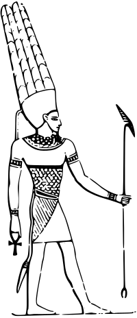 Egyptian god, Chonsu