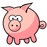 Cartoon Pig