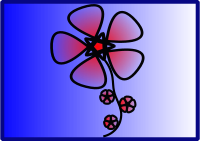 Blue Star Flower