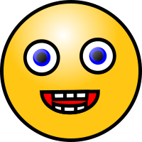 Emoticons: Laughing face