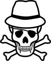 Remix of skull and hat