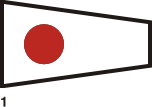 Gran Pavese flags, 1 flag