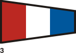 Gran Pavese flags, 3 flag
