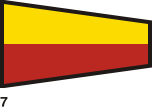 Gran Pavese flags, 7 flag