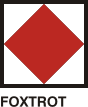 Gran Pavese flags, Foxtrot flag