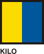 Gran Pavese flags, Kilo flag